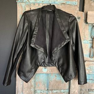 Vegan leather jacket